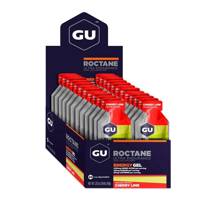 Gel GU Roctane Cherry/Lime 35mg CAFEÍNA